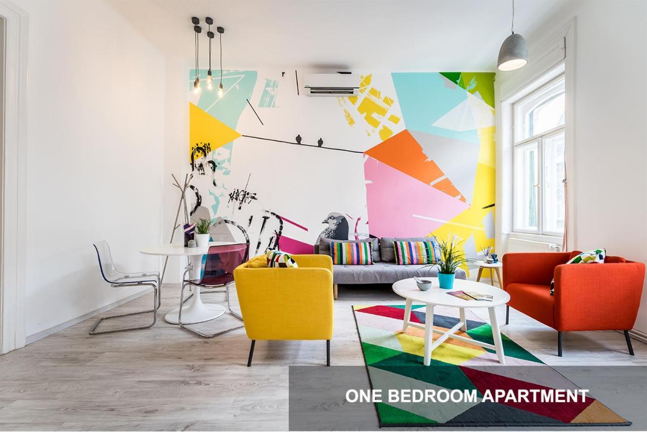 Bpr Art Of Rainbow Apartments Budapest Exterior foto